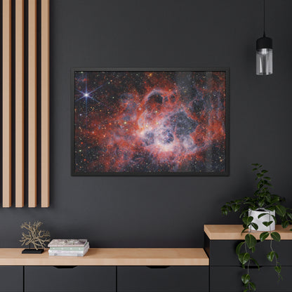 NGC 604, Hand Crafted Wooden Framed Poster