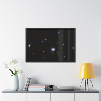 Uranus Wide, Hand Crafted Wooden Framed Poster