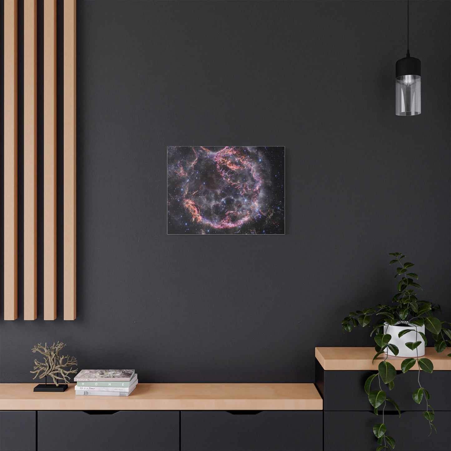 Cassiopeia A, Satin Canvas, Stretched