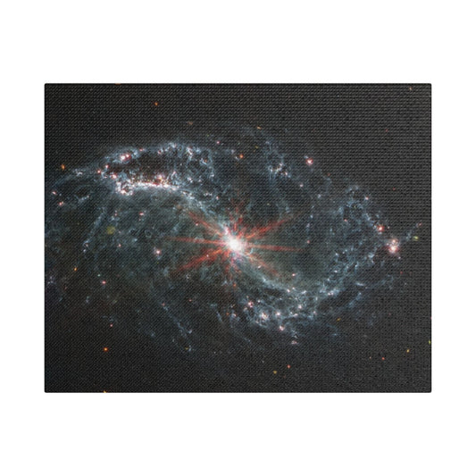 Intricate Networks of Gas and Dust in Nearby Galaxies, Satin Canvas, Stretched