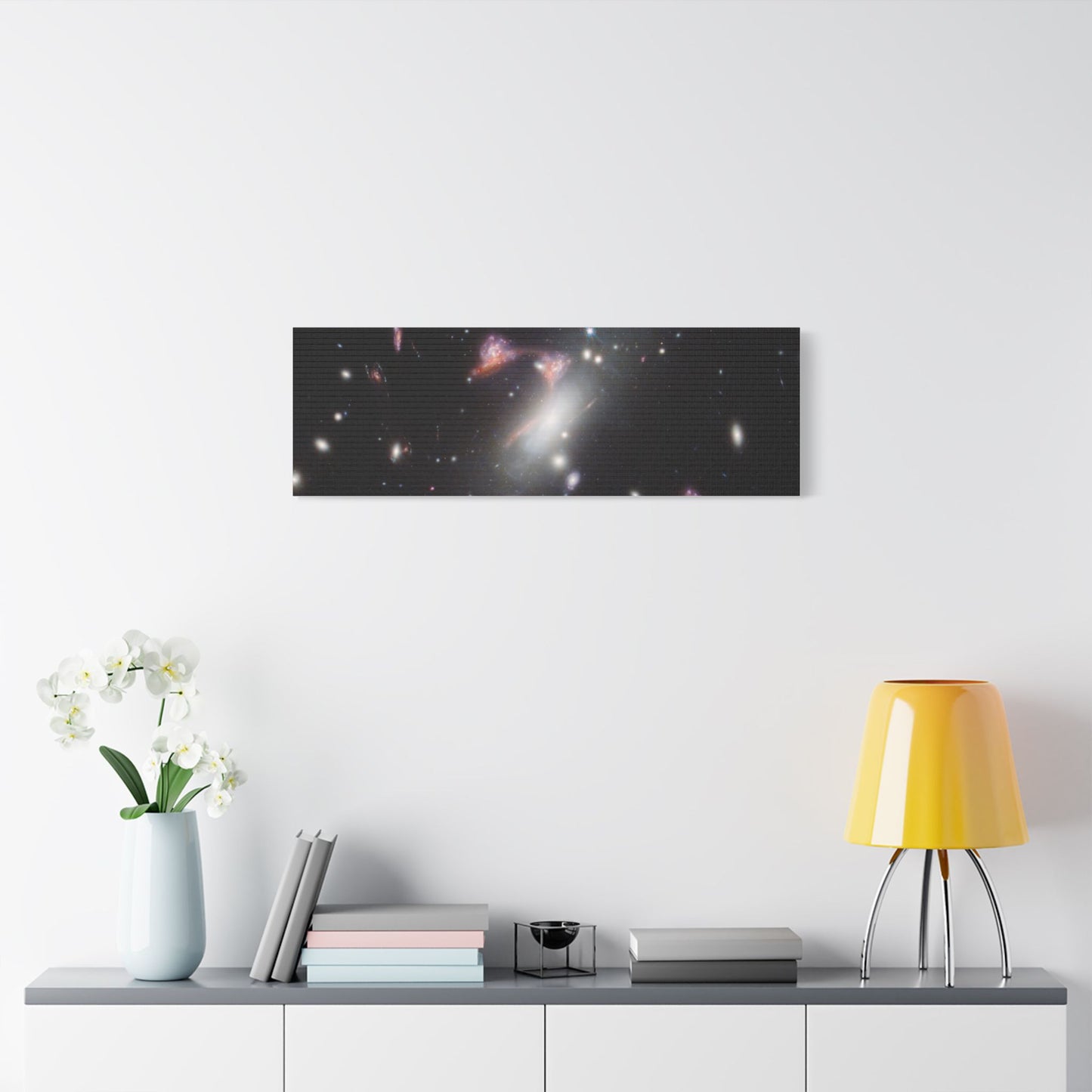 Question Mark Galaxy, Satin Canvas, Stretched