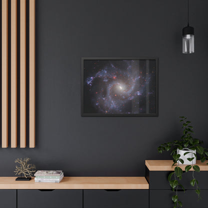 NGC 5468, Hand Crafted Wooden Framed Poster