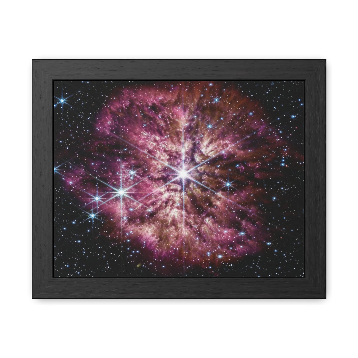 Prelude to Supernova, Hand Crafted Wooden Framed Poster