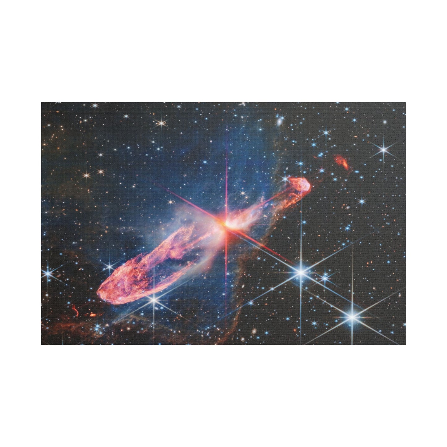 Herbig-Haro 46/47, Satin Canvas, Stretched