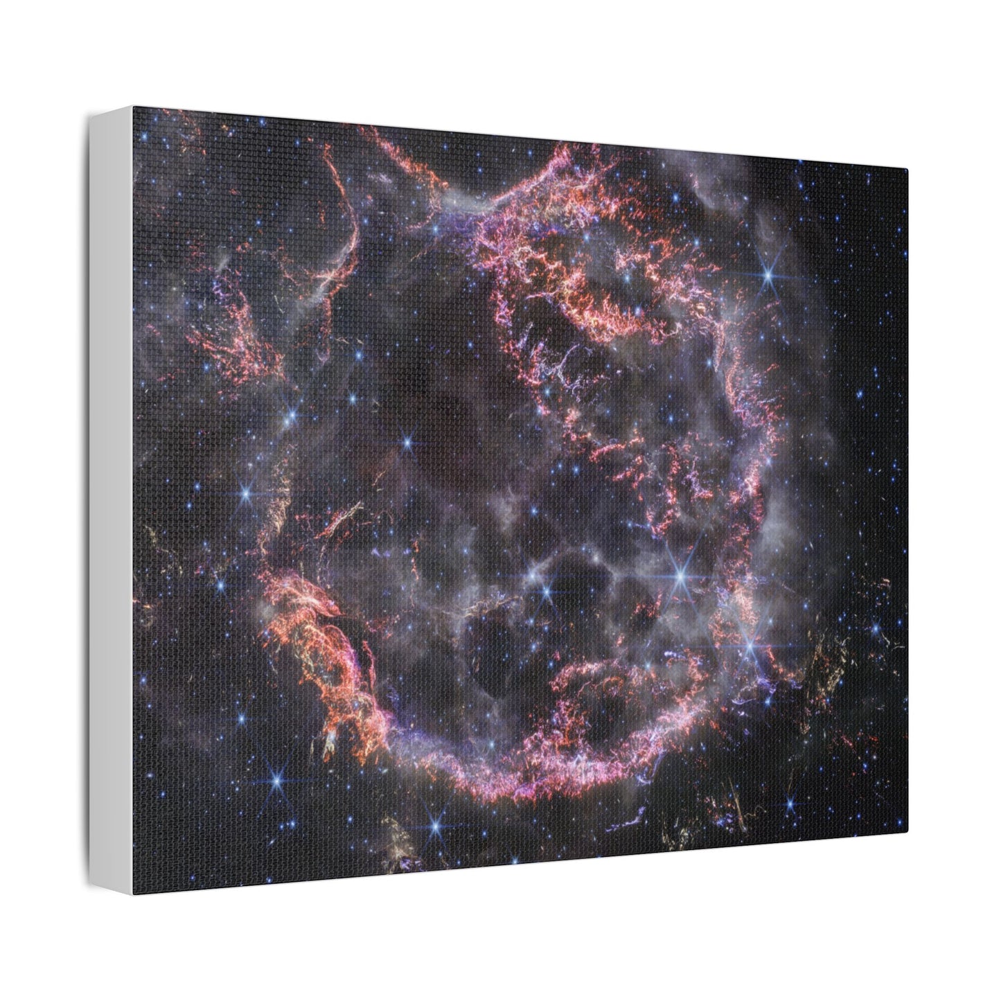 Cassiopeia A, Satin Canvas, Stretched