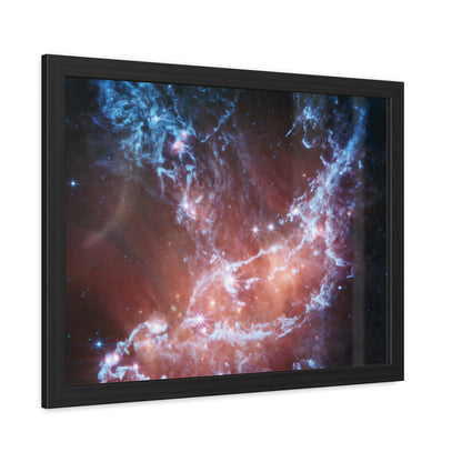 NGC 346, Hand Crafted Wooden Framed Poster