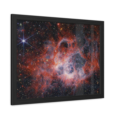 NGC 604, Hand Crafted Wooden Framed Poster