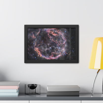 Cassiopeia A, Hand Crafted Wooden Framed Poster