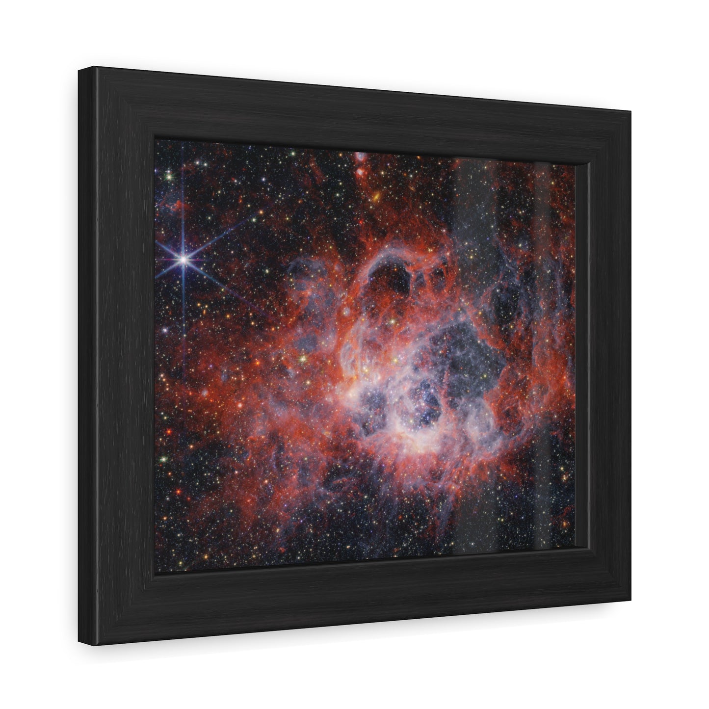 NGC 604, Hand Crafted Wooden Framed Poster