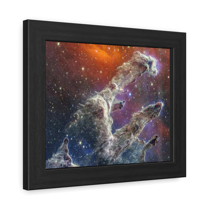 Pillars of Creation, Hand Crafted Wooden Framed Poster