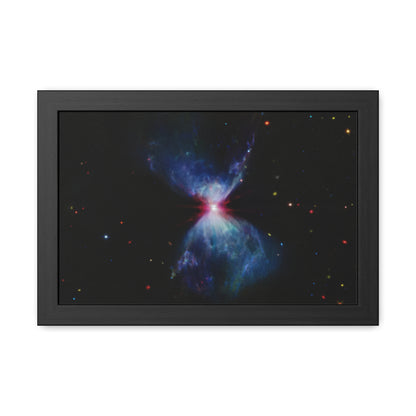 L1527 and Protostar, Hand Crafted Wooden Framed Poster