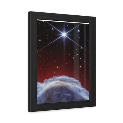 Horsehead Nebula, Hand Crafted Wooden Framed Poster