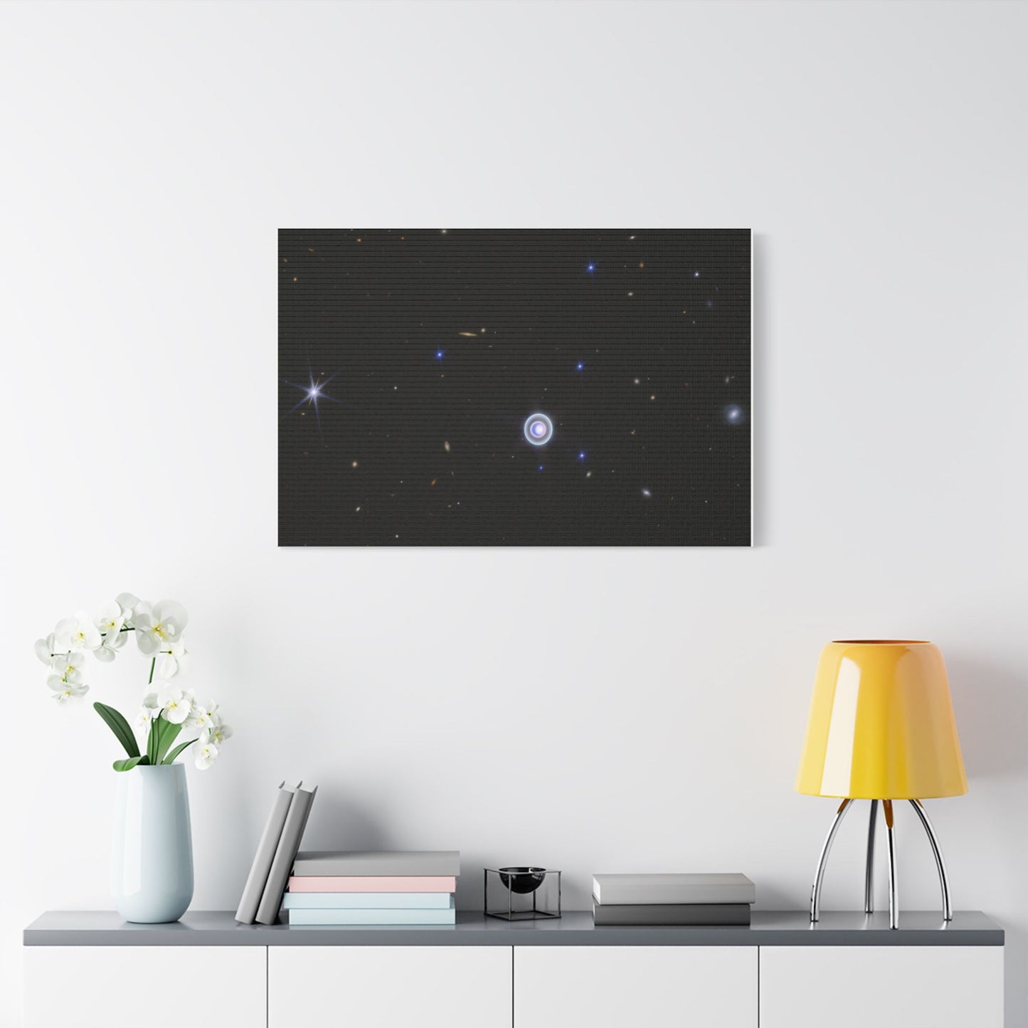 Uranus Wide, Satin Canvas, Stretched