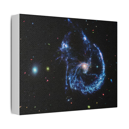 Arp 107 Supermassive Blackhole, Satin Canvas, Stretched