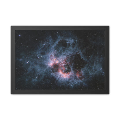 NGC 604 (MIRI Image), Hand Crafted Wooden Framed Poster