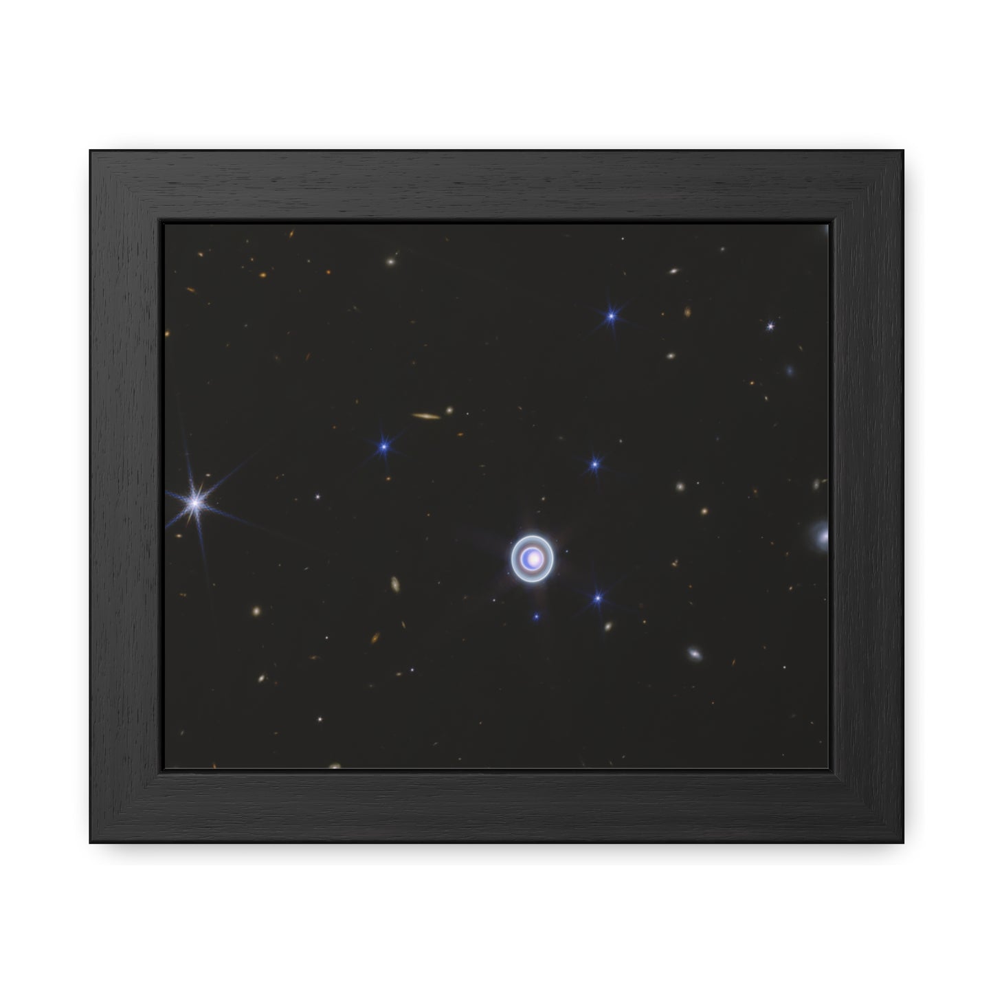 Uranus Wide, Hand Crafted Wooden Framed Poster