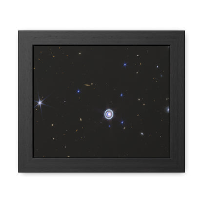 Uranus Wide, Hand Crafted Wooden Framed Poster