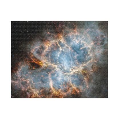 The Crab Nebula, Satin Canvas, Stretched