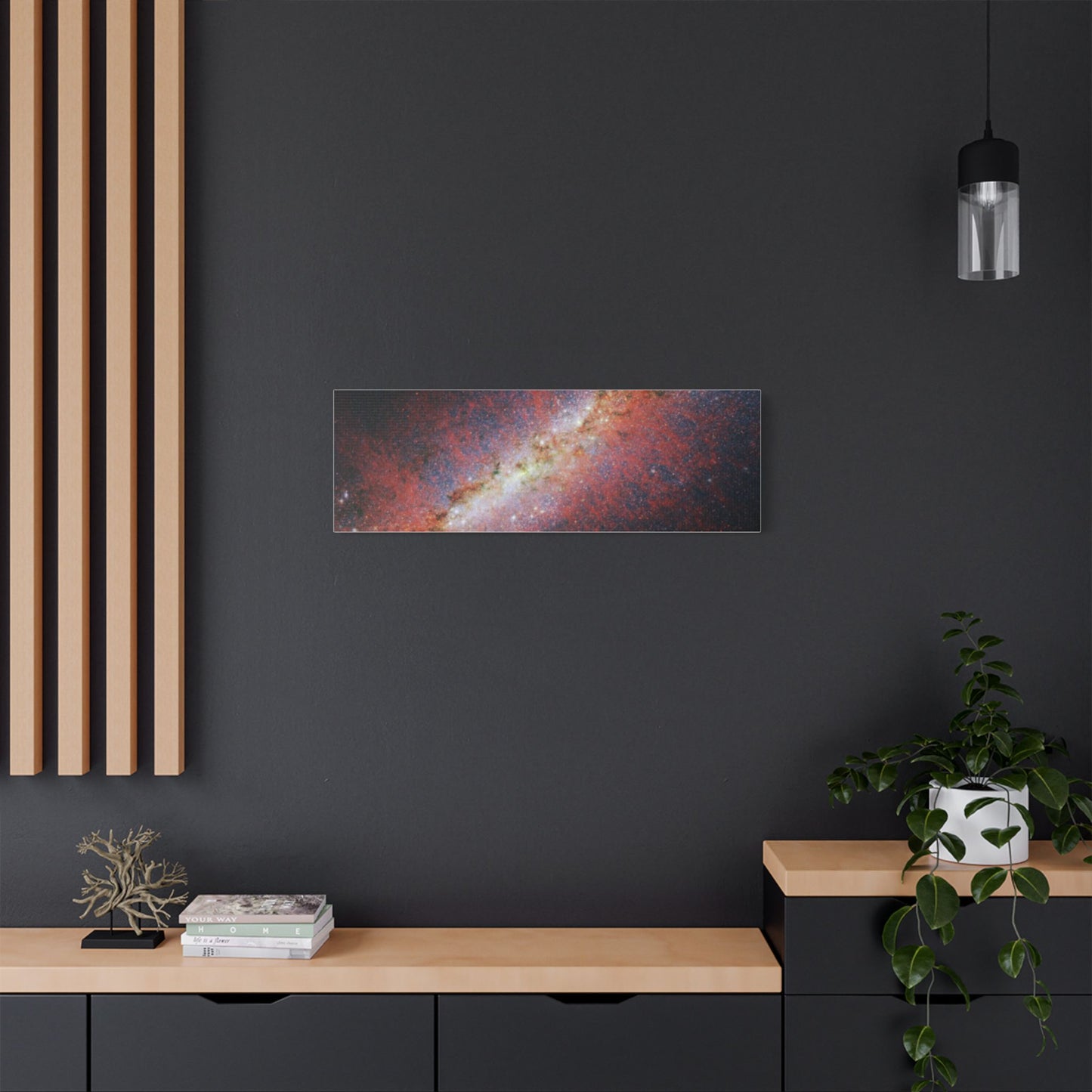 M82, Satin Canvas, Stretched