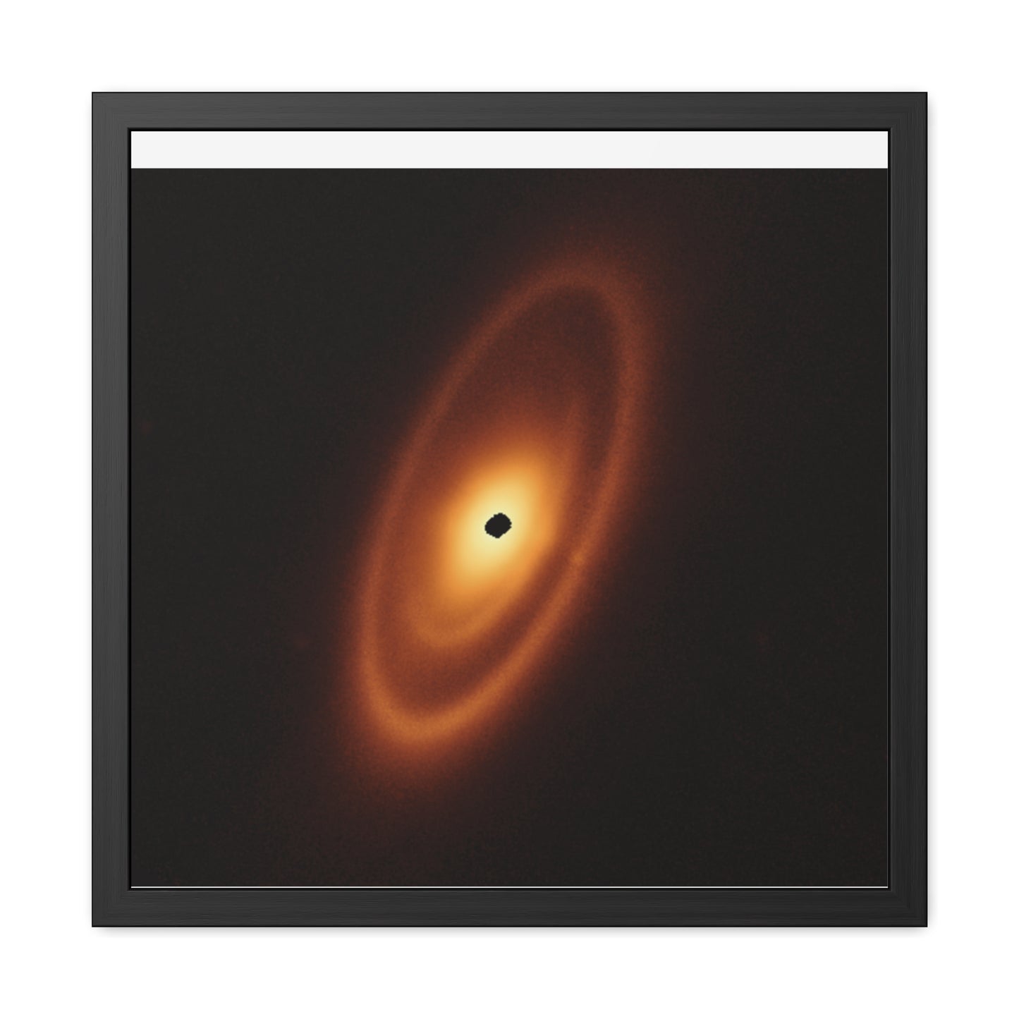 Fomalhaut Dusty Debris Disk, Hand Crafted Wooden Framed