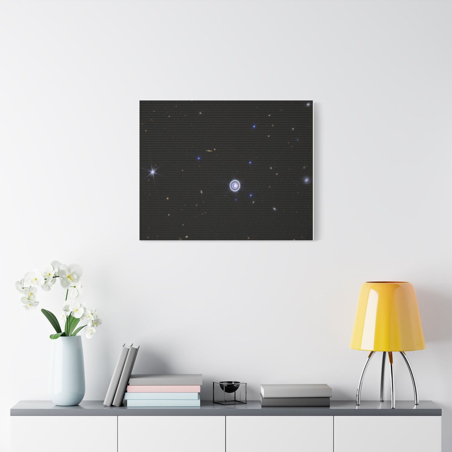 Uranus Wide, Satin Canvas, Stretched