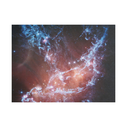 Ethereal View of NGC 346, Satin Canvas, Stretched