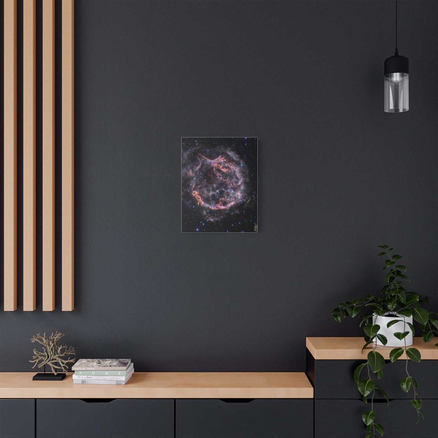 Cassiopeia A, Satin Canvas, Stretched