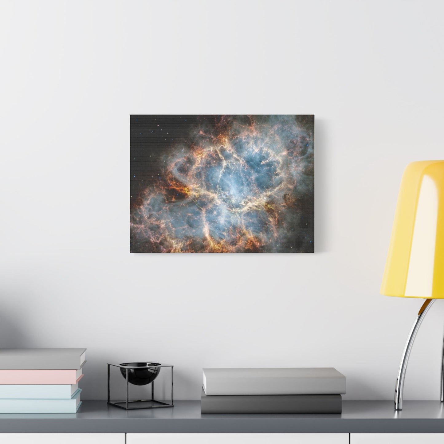 The Crab Nebula, Satin Canvas, Stretched