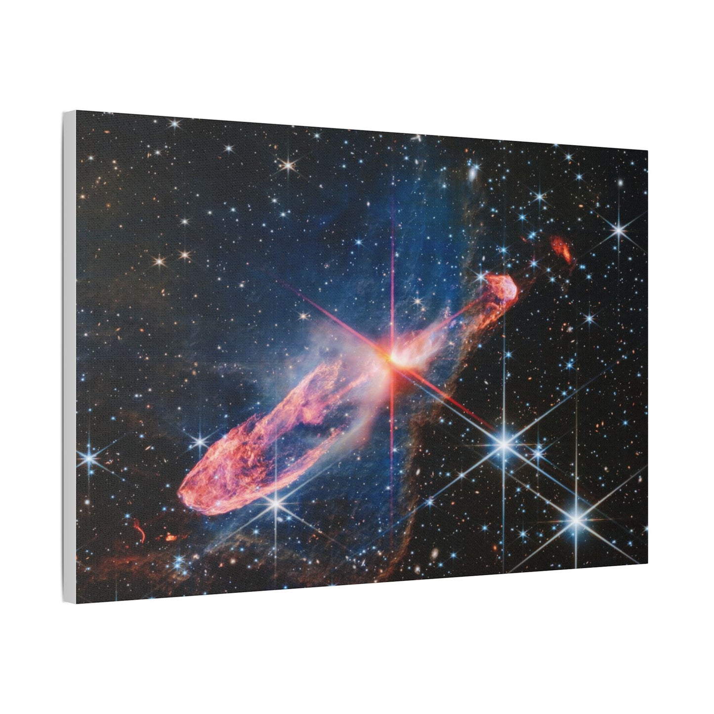 Herbig-Haro 46/47, Satin Canvas, Stretched