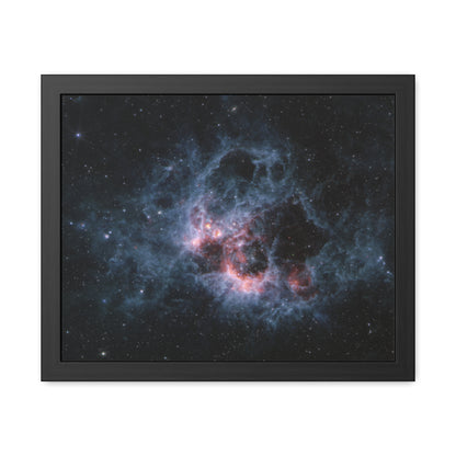 NGC 604 (MIRI Image), Hand Crafted Wooden Framed Poster