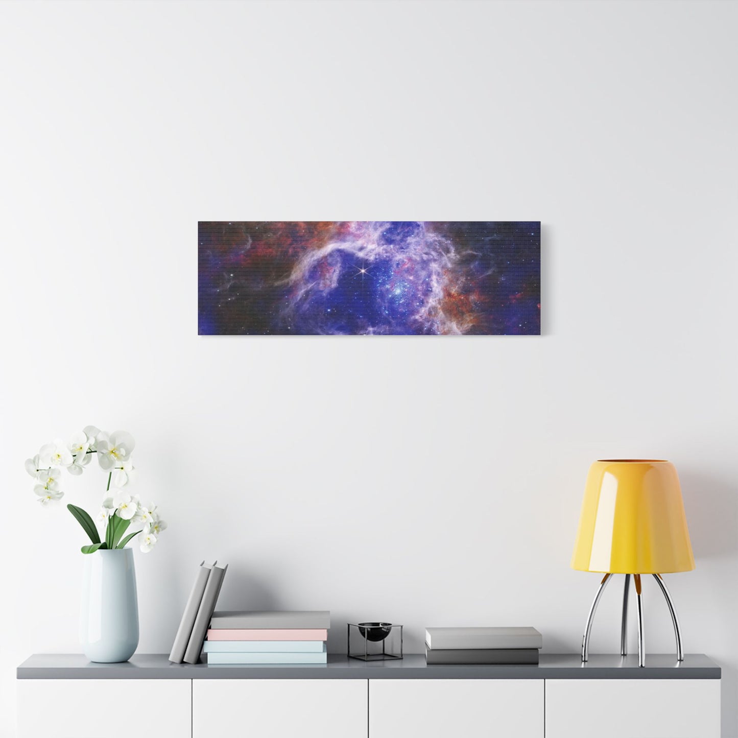 The Tarantula Nebula, Satin Canvas, Stretched