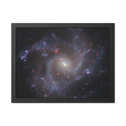 NGC 5468, Hand Crafted Wooden Framed Poster