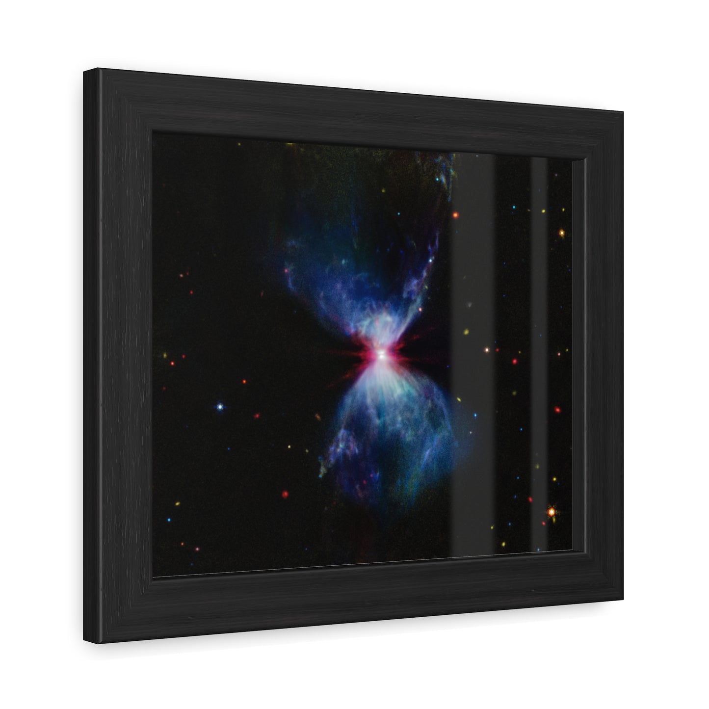 L1527 and Protostar, Hand Crafted Wooden Framed Poster