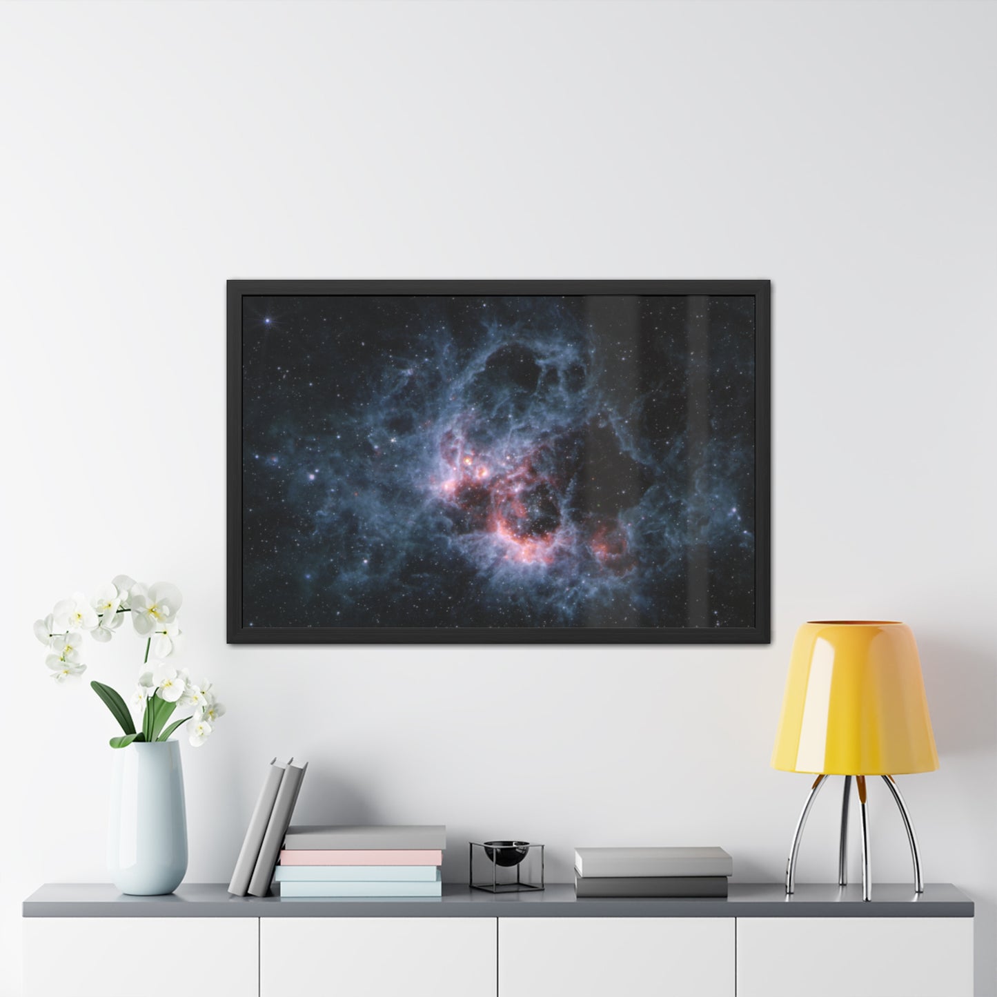 NGC 604 (MIRI Image), Hand Crafted Wooden Framed Poster