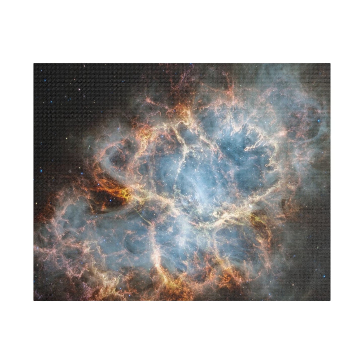 The Crab Nebula, Satin Canvas, Stretched