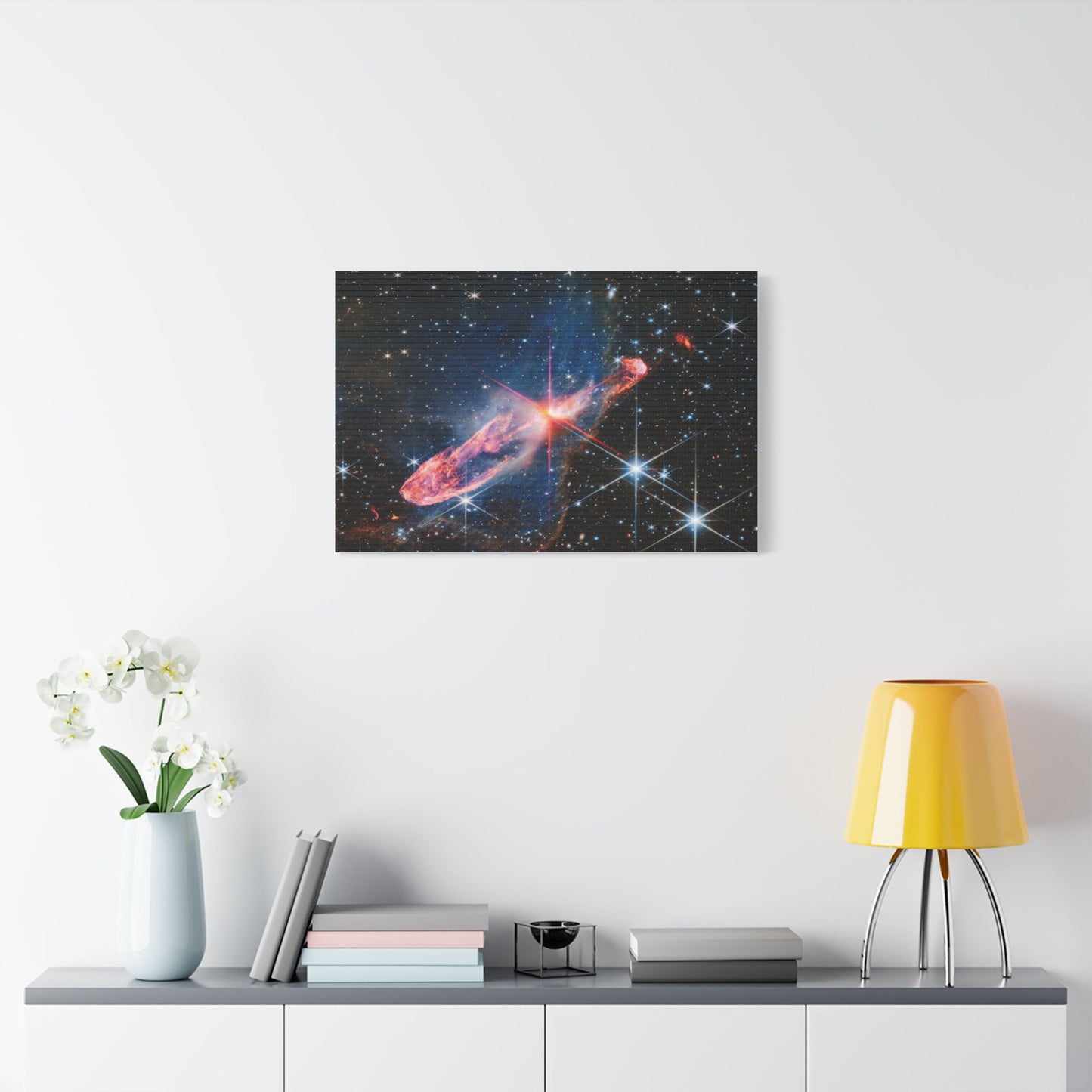 Herbig-Haro 46/47, Satin Canvas, Stretched