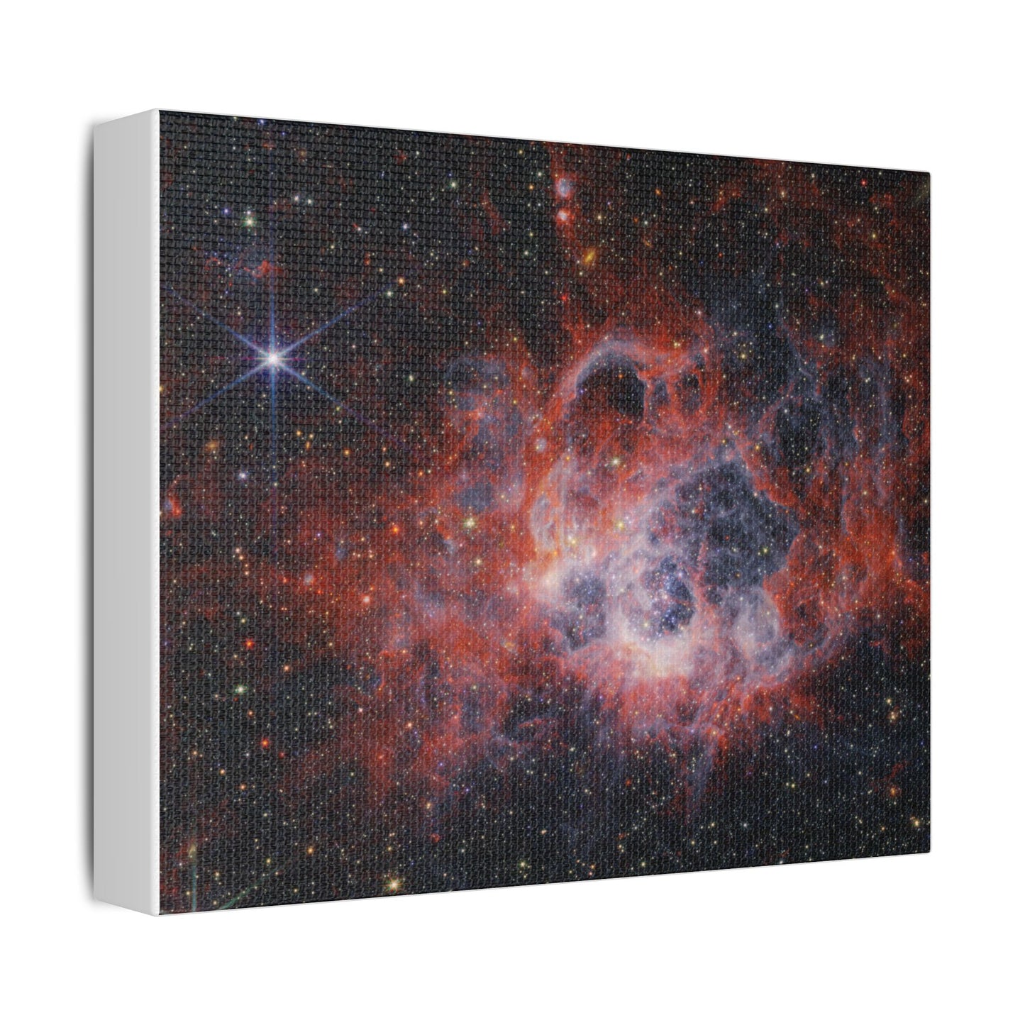 NGC 604, Satin Canvas, Stretched