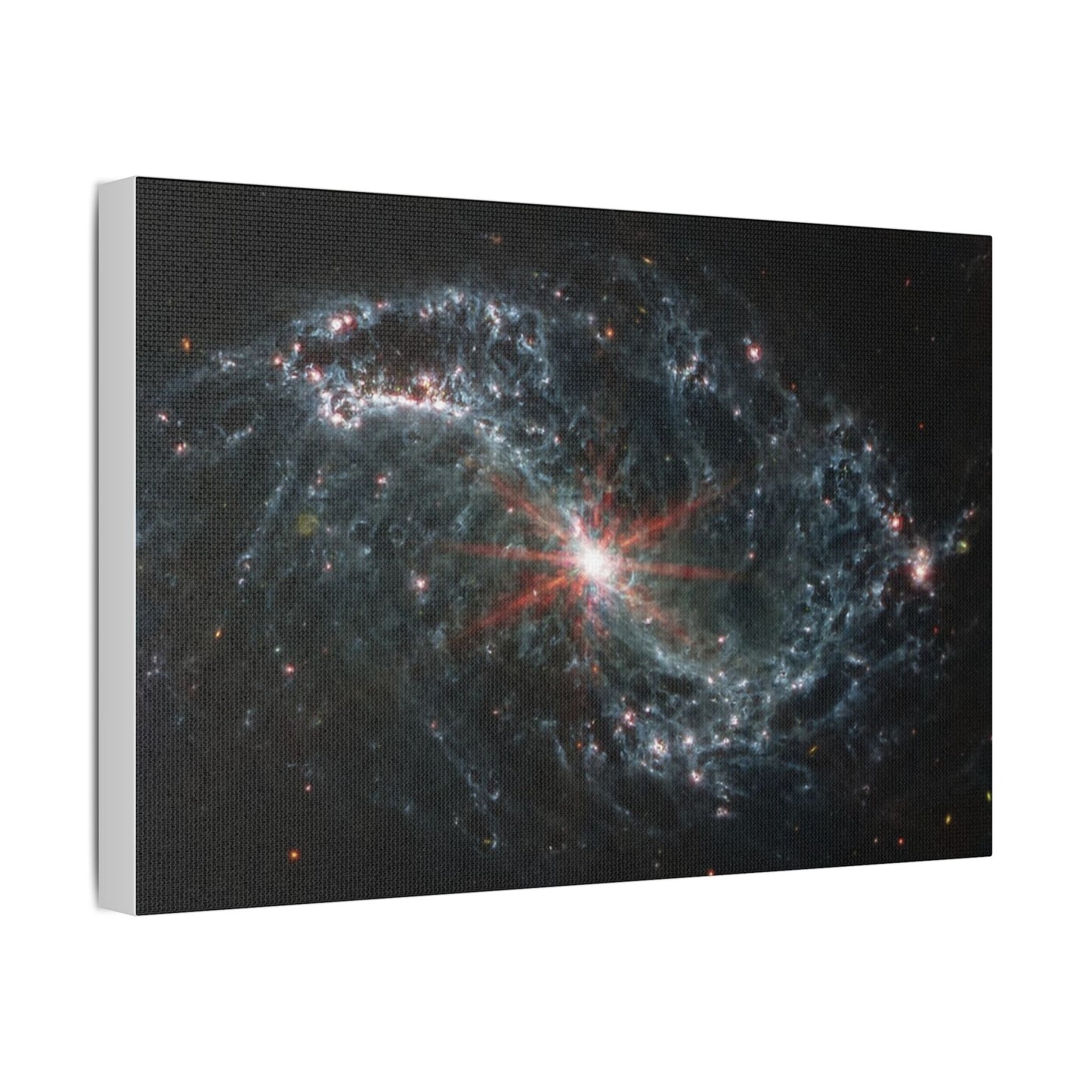 Intricate Networks of Gas and Dust in Nearby Galaxies, Satin Canvas, Stretched