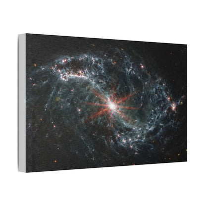 Intricate Networks of Gas and Dust in Nearby Galaxies, Satin Canvas, Stretched