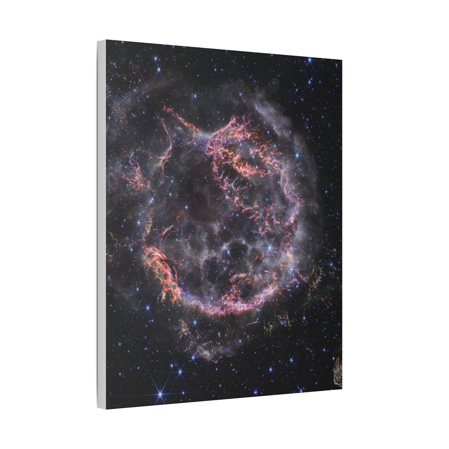 Cassiopeia A, Satin Canvas, Stretched