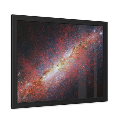 M82, Satin Hand Crafter Wooden Framed Poster