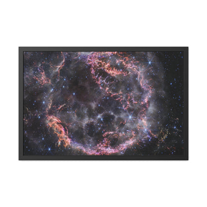 Cassiopeia A, Hand Crafted Wooden Framed Poster