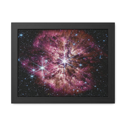 Prelude to Supernova, Hand Crafted Wooden Framed Poster