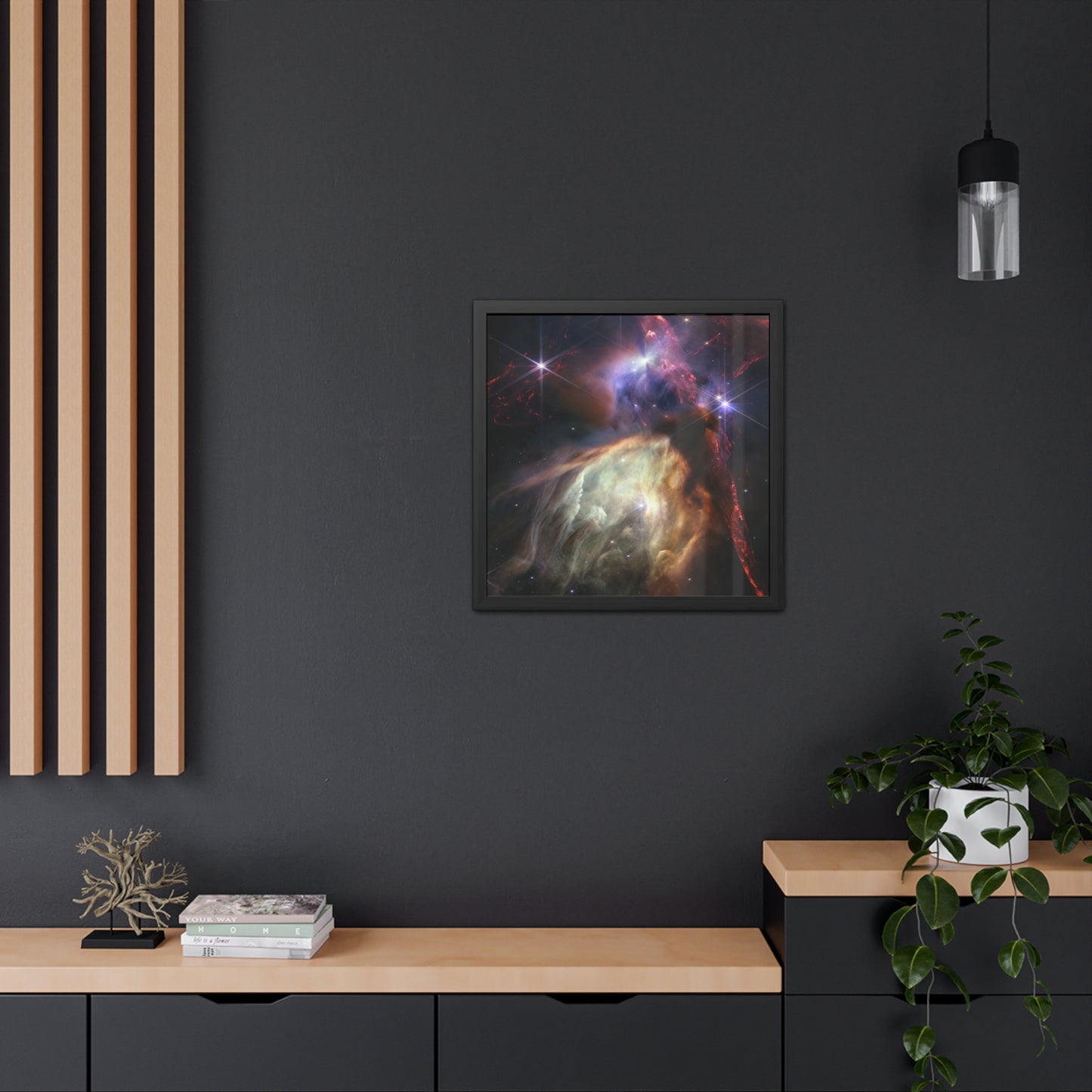 Rho Ophiuchi, Hand Crafted Wooden Framed Poster