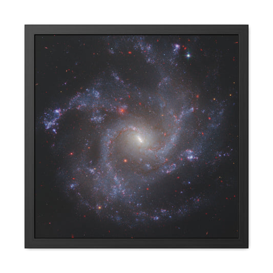 NGC 5468, Hand Crafted Wooden Framed Poster