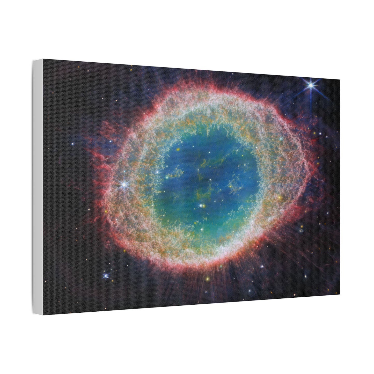 Ring Nebula, Satin Canvas, Stretched