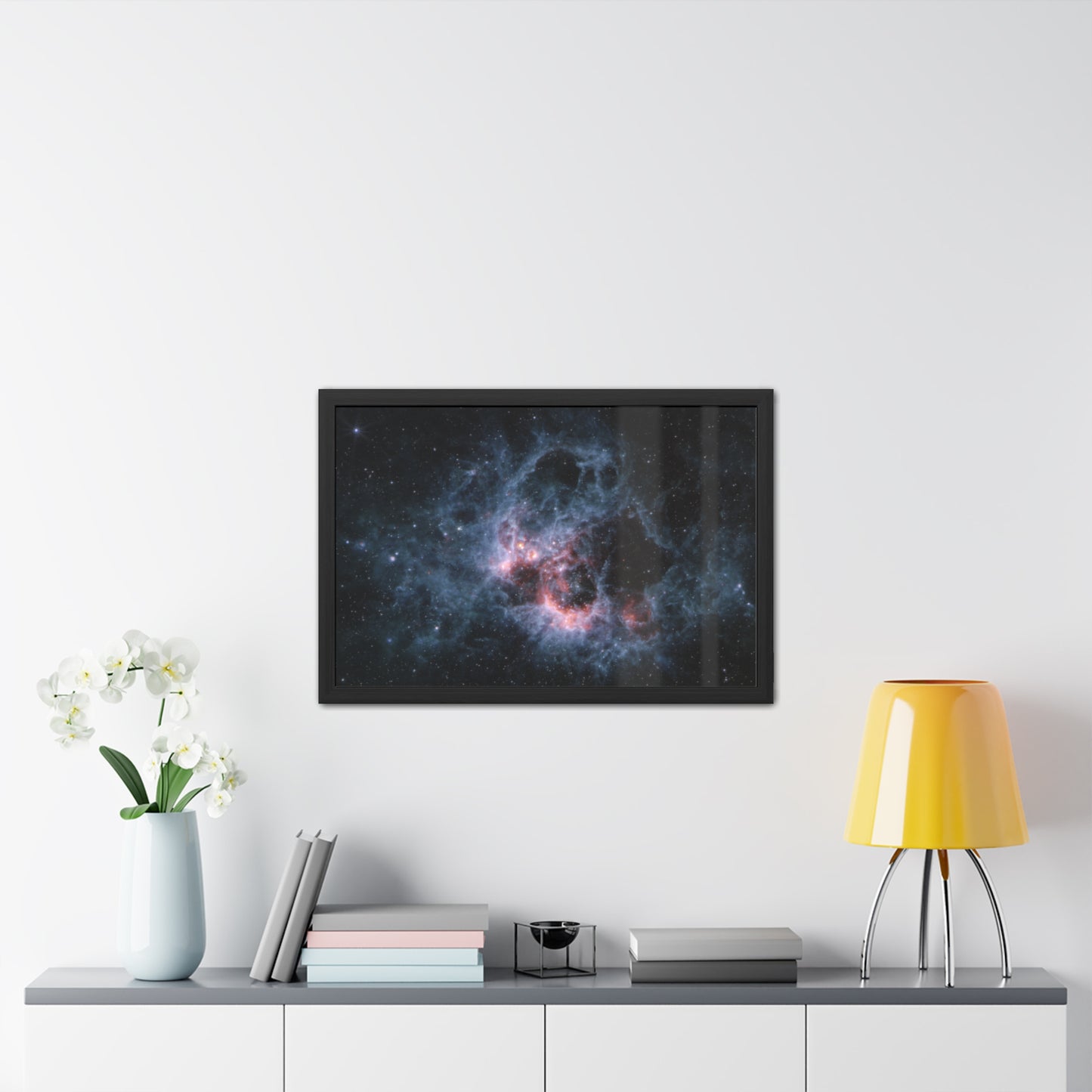 NGC 604 (MIRI Image), Hand Crafted Wooden Framed Poster