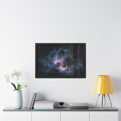 NGC 604 (MIRI Image), Hand Crafted Wooden Framed Poster