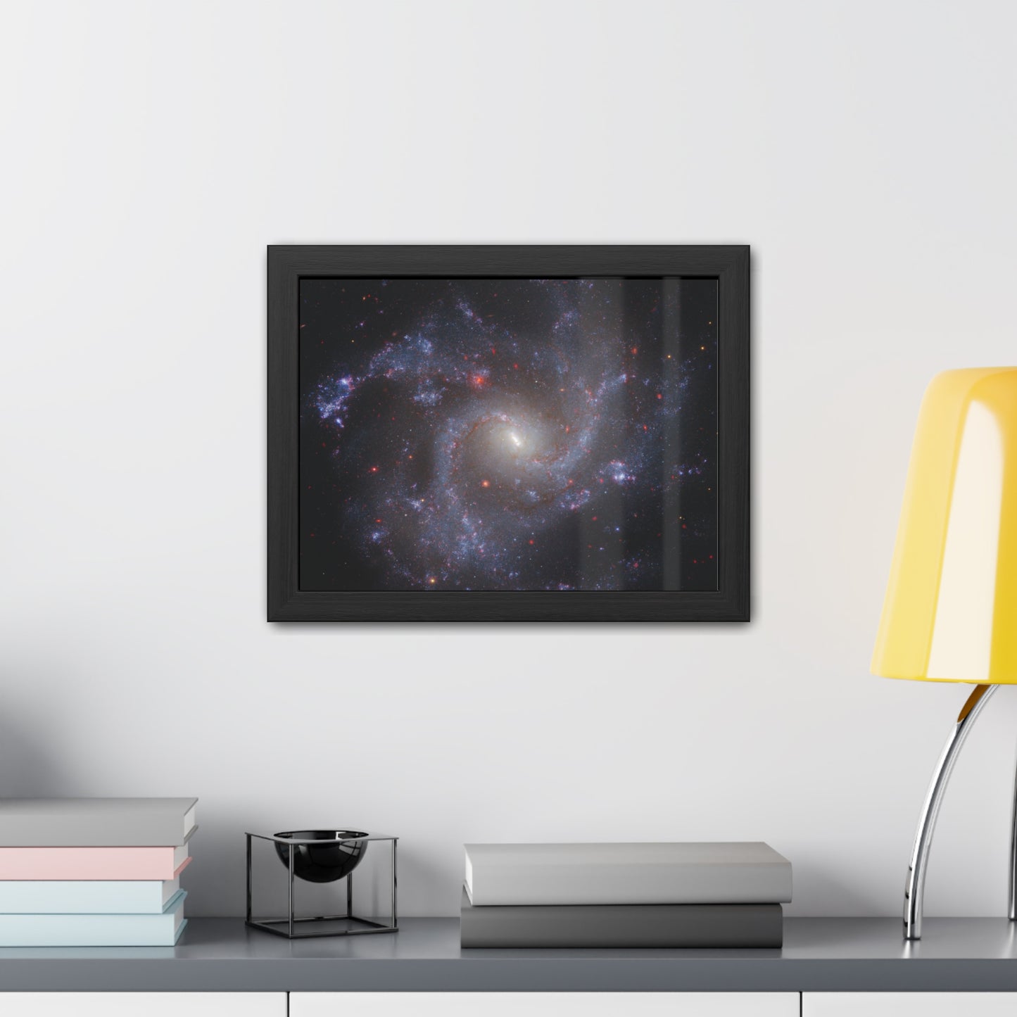 NGC 5468, Hand Crafted Wooden Framed Poster