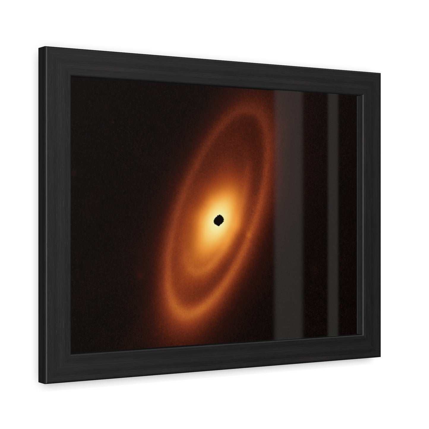 Fomalhaut Dusty Debris Disk, Hand Crafted Wooden Framed